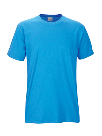 TEES/Trend Tee/Mens/Cyan.